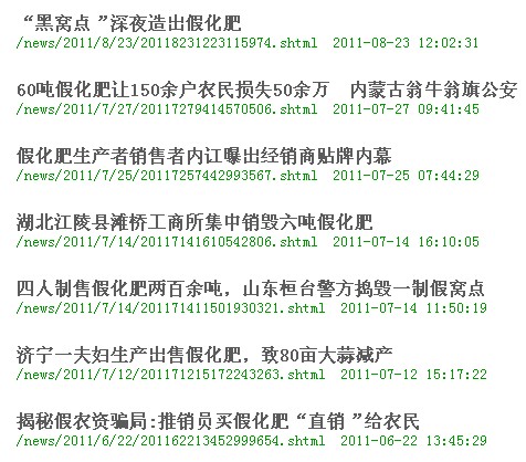 假冒化肥防偽方法
